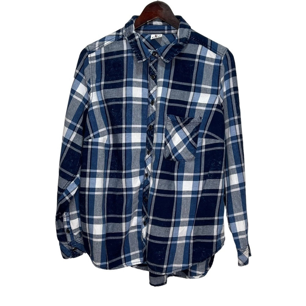 Penningtons DC Jeans Blue Flannel Size X